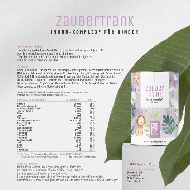 Doplnek stravy Naturtreu ZauberTrank